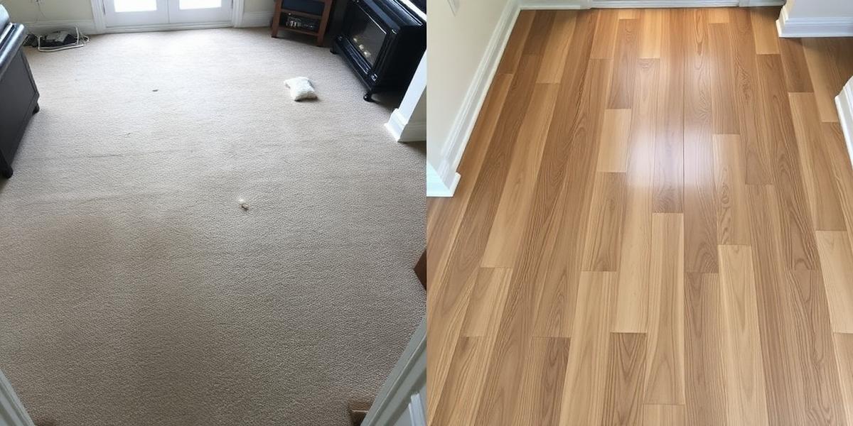 Melbourne flooring installation before and after